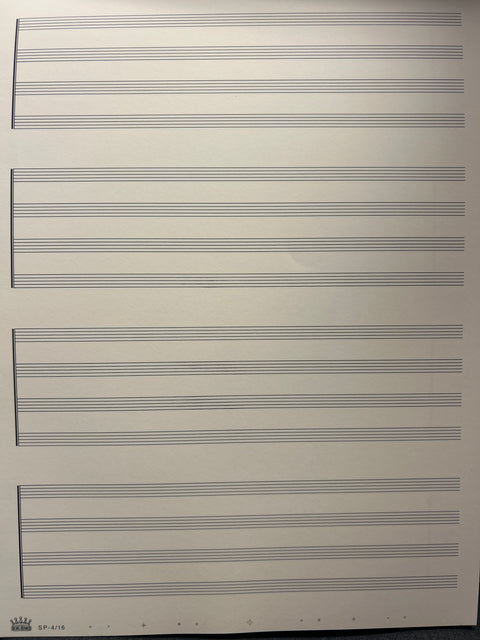 King Brand Music Papers - 11" x 14"