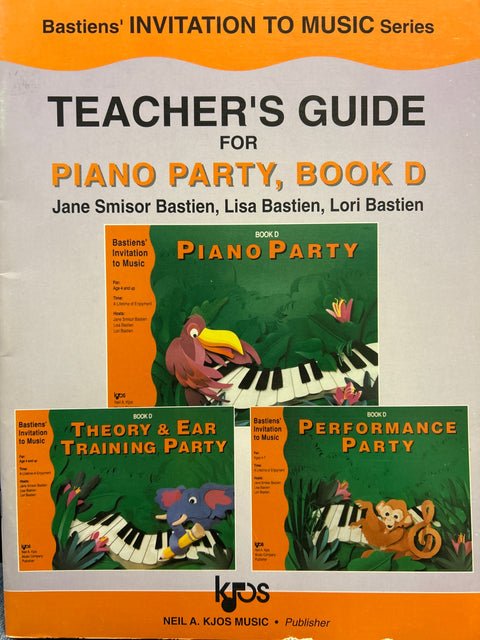 Bastiens' Invitation to Music Series Teacher's Guide