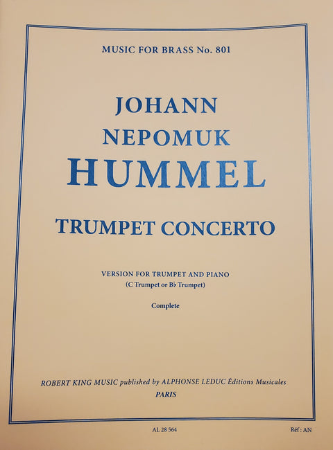 Trumpet Concerto - Hummel
