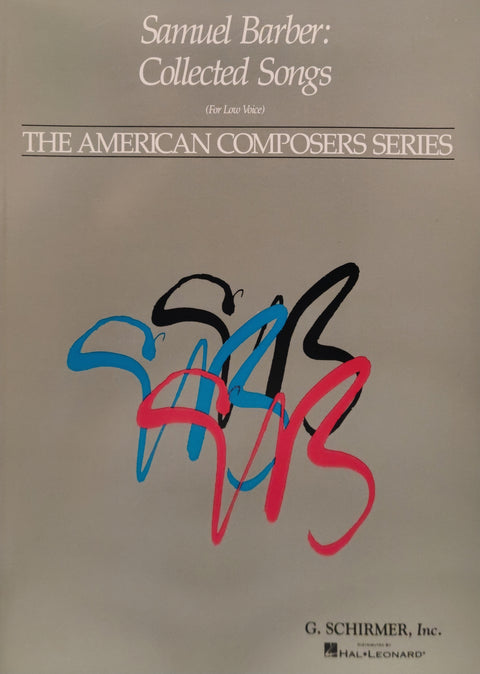 Samuel Barber: Collected Songs - Vocal