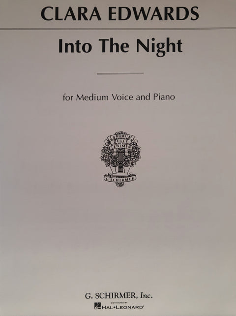 Into The Night, Medium Voice - Edwards