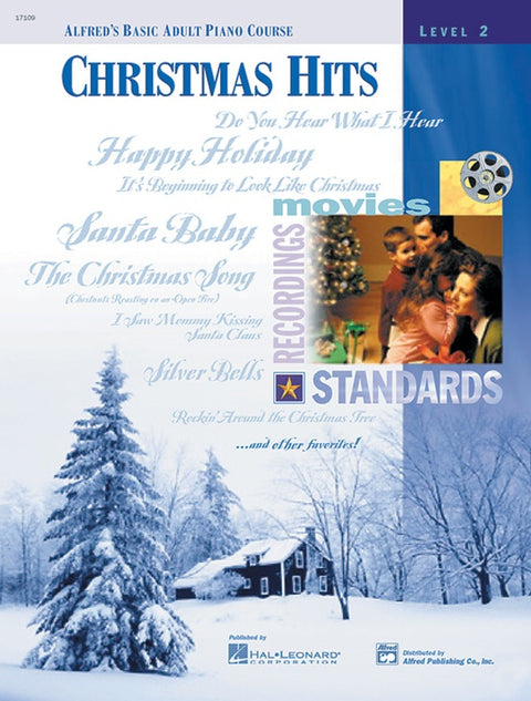 Alfred's Basic Adult Christmas Hits Piano Book