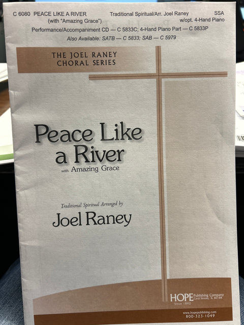 Peace Like a River - Vocal - Raney