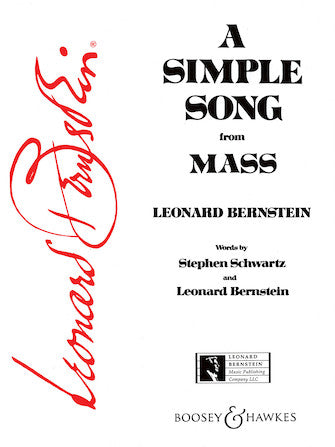 A Simple Song (from Mass), Medium Voice - Bernstein/Schwartz