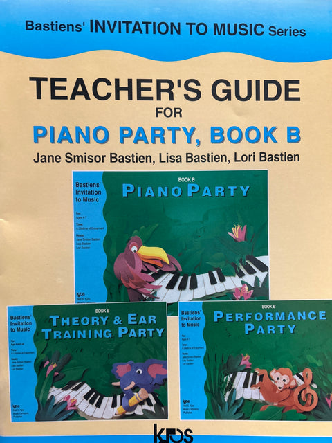Bastiens' Invitation to Music Series Teacher's Guide