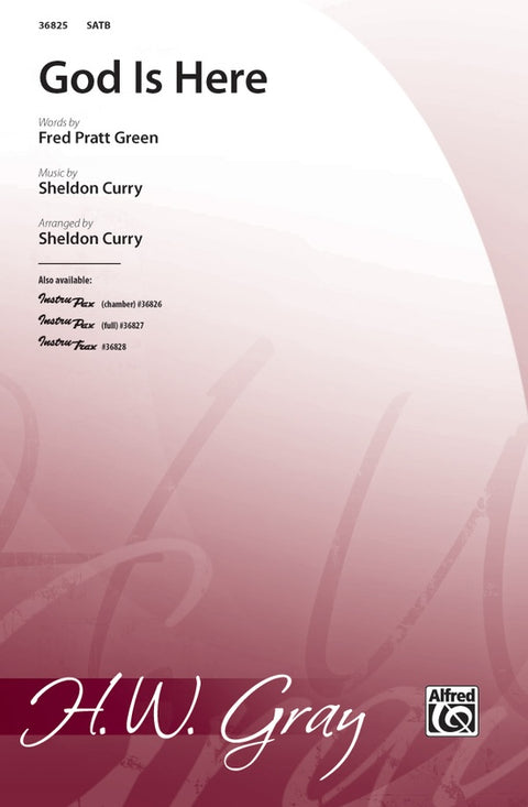 God Is Here! - SATB - Green / Curry