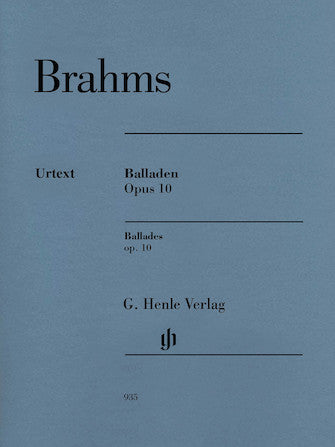 Ballades, Op. 10 - Brahms/Eich