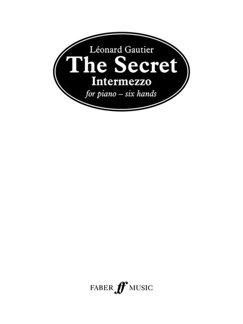 The Secret - Piano - Gautier