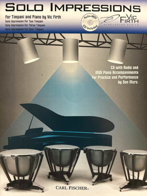 Solo Impressions for Timpani and Piano - Vic Firth