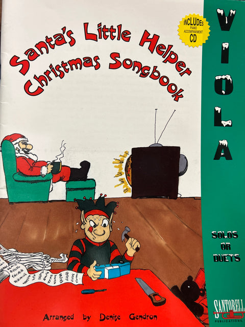Santa's Little Helper Christmas Songbook - Santorella