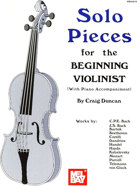 Solo Pieces for the Beginning Violinist - C. Duncan