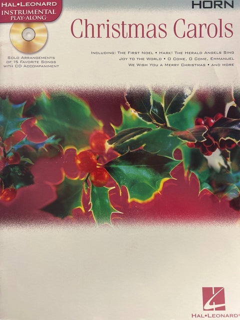 Christmas Carols - Play A Long - Hal Leonard - Instrumental Solos