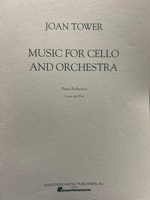 Music for Cello and Orchestra - J. Tower