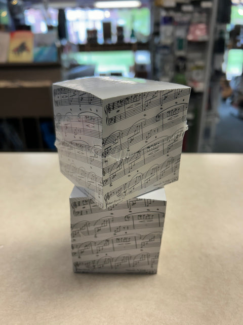 Grand Piano Memo Cube