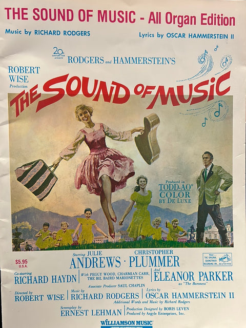 The Sound of Music - Organ - Rodgers/Hammerstein II