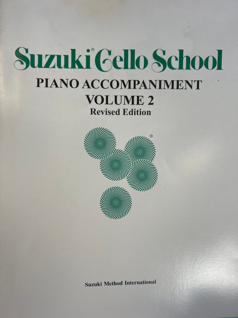 Suzuki Cello School Piano Accompaniment - Volumes 1-8
