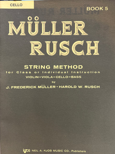 Müller-Rusch String Method Book 5