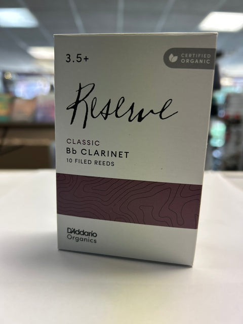 Reserve Organic Classic Clarinet Reeds
