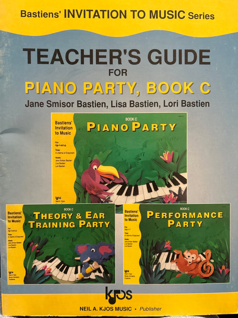 Bastiens' Invitation to Music Series Teacher's Guide
