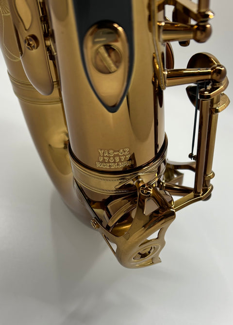 Yamaha Alto Saxophone YAS-62IIIA - Amber Lacquer