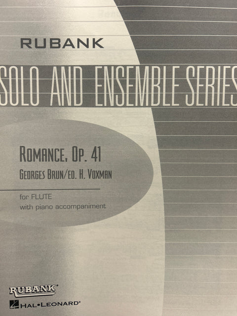 Romance Op. 41 - Flute - Brun / Voxman
