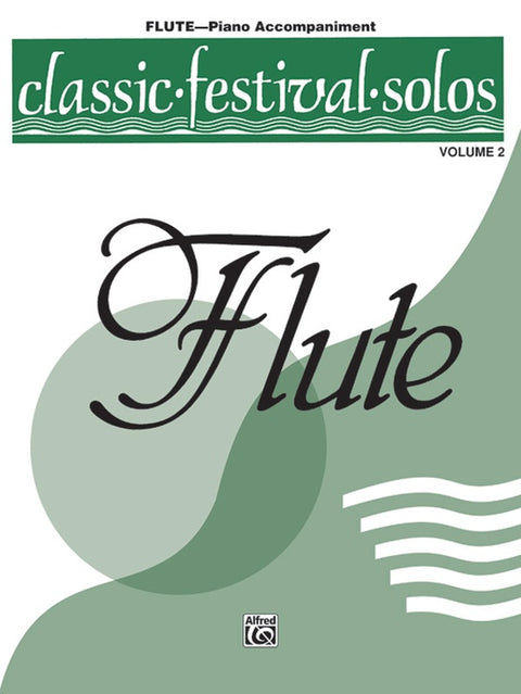 Belwin - Classic Festival Solos - Piano Accompaniment - Volume II
