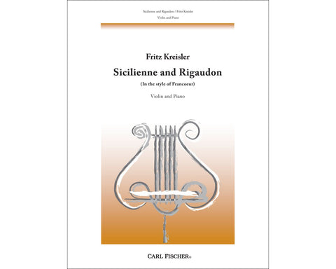 Sicilienne and Rigaudon - Violin - F. Kreisler
