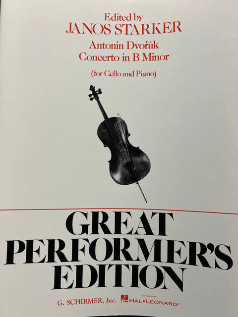 Concerto in B Minor - Cello - Dvorak / Starker