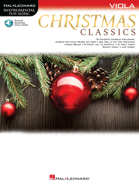 Christmas Classics - Instrumental Play A Long - Hal Leonard