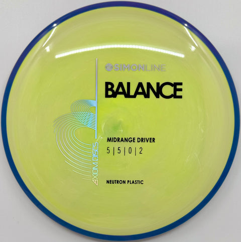 Axiom Neutron Balance - Simon Line