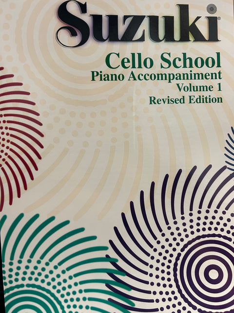 Suzuki Cello School Piano Accompaniment - Volumes 1-8