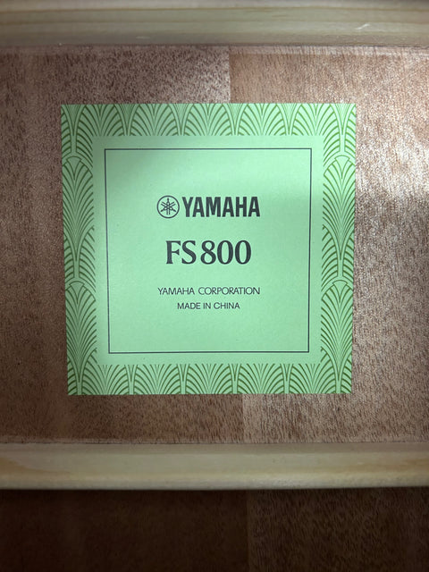 Yamaha Acoustic Guitar - FS800