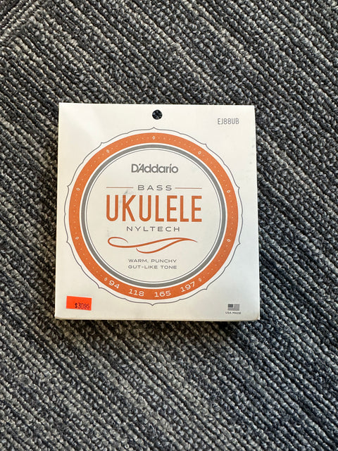 D'Addario Bass Ukulele String Set - EJ88UB