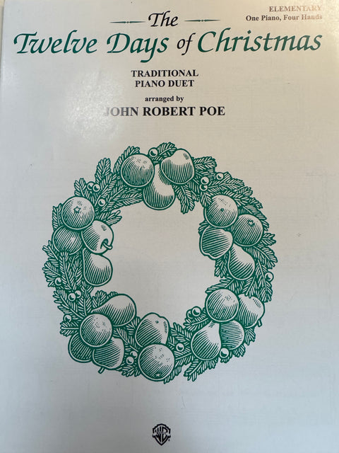 The Twelve Days of Christmas - Traditional Piano Duet