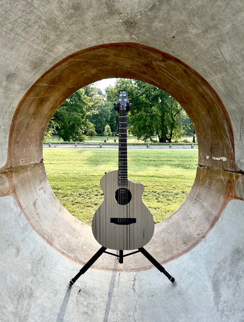 KLOS Carbon Timber Acoustic Electric Cutaway Guitar