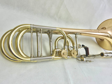 Shires Bass Trombone - TBQ36GR - Gold Bell