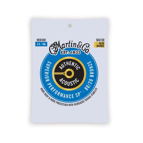 Martin Acoustic Guitar Strings - MA150 - Medium Guage