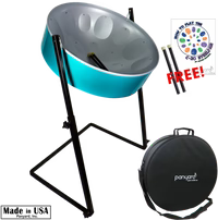 Panyard - C-20 Lead Pan Plus Package - Pan/Stand/Mallets/Case/Book