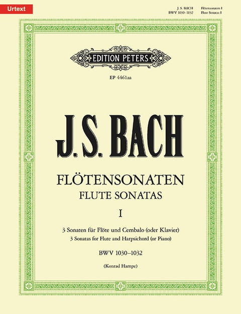 Flute Sonatas Nos. 1-3 - J. S. Bach