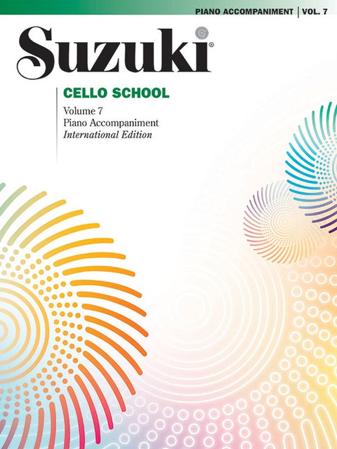 Suzuki Cello School Piano Accompaniment - Volumes 1-8