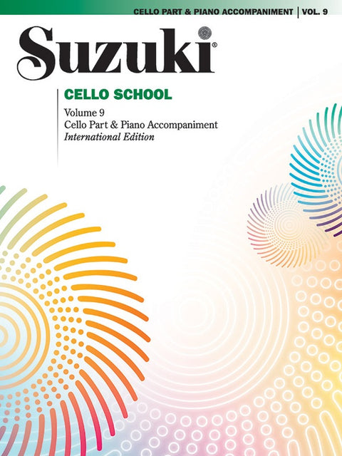 Suzuki Cello School Piano Accompaniment - Volumes 1-8
