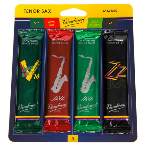 Vandoren Tenor Sax Jazz Mix Pack