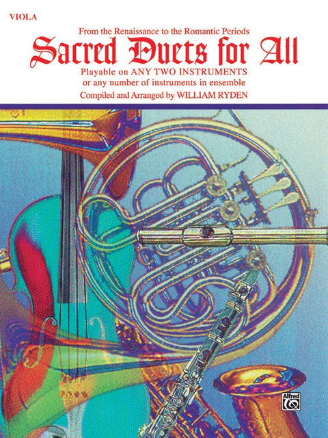 Sacred Duets for All - From the Renaissance to the Romantic Periods - Ryden