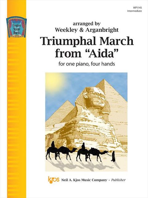 Triumphal March from "Aida" - Piano - Weekley/Arganbright