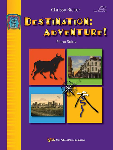 Destination: Adventure! Book One - Piano - Ricker