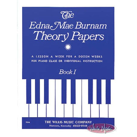 Edna Mae Burnam's Theory Papers