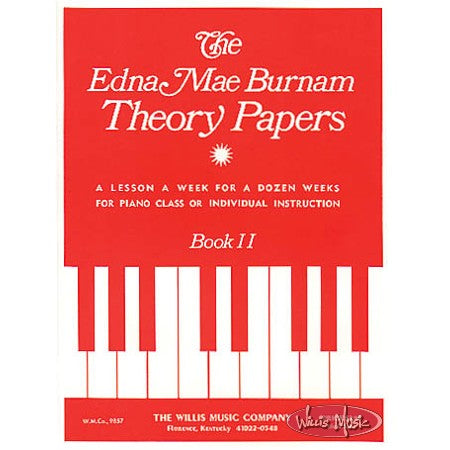 Edna Mae Burnam's Theory Papers