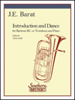 Introduction and Dance for Baritone B.C. or Trombone and Piano - Barat/Smith
