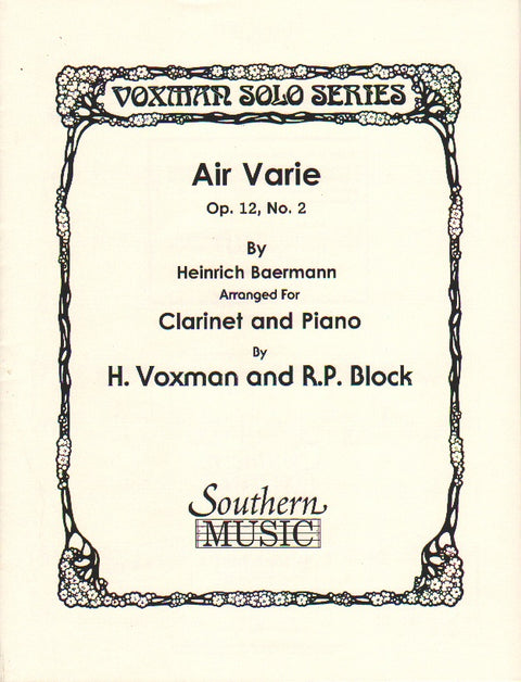 Air Varié No. 2 - Baermann/Voxman/Block*