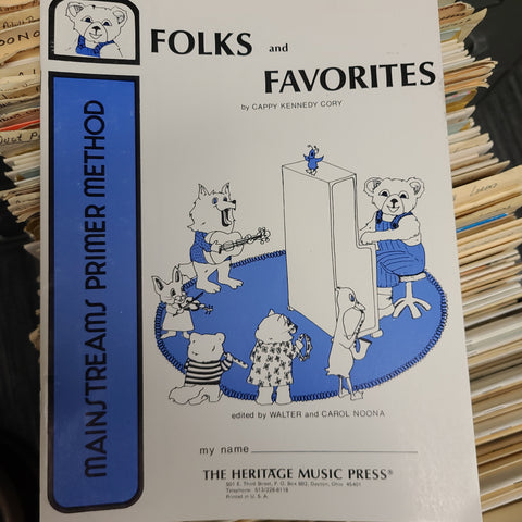 Folks and Favorites by Cappy Kennedy Cory